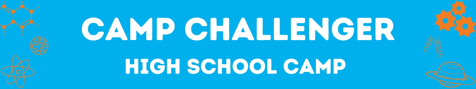Camp Challenger Landing Page Headers