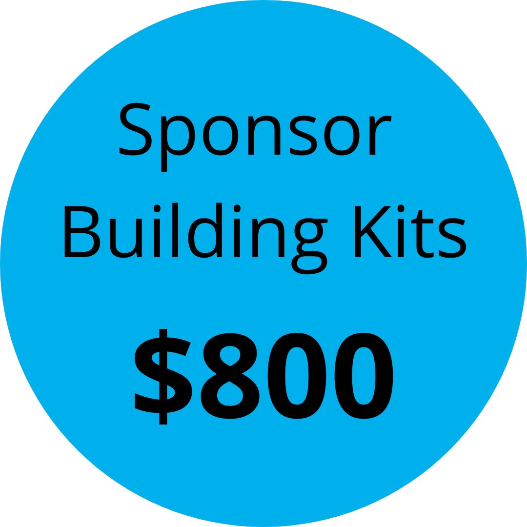 Sponsor a classroom set of building kits for $800