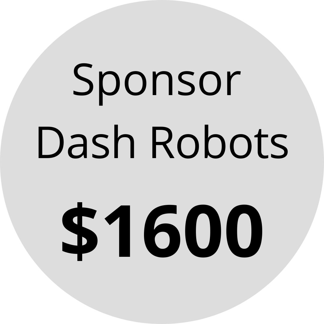 Sponsor a classroom set of dash robots for $1600
