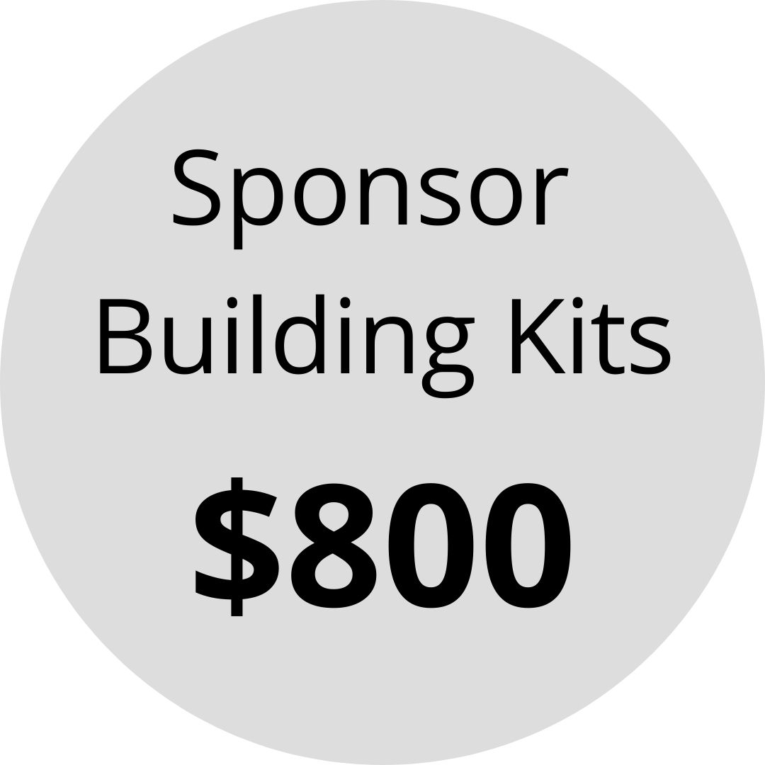 Sponsor a classroom set of building kits for $800